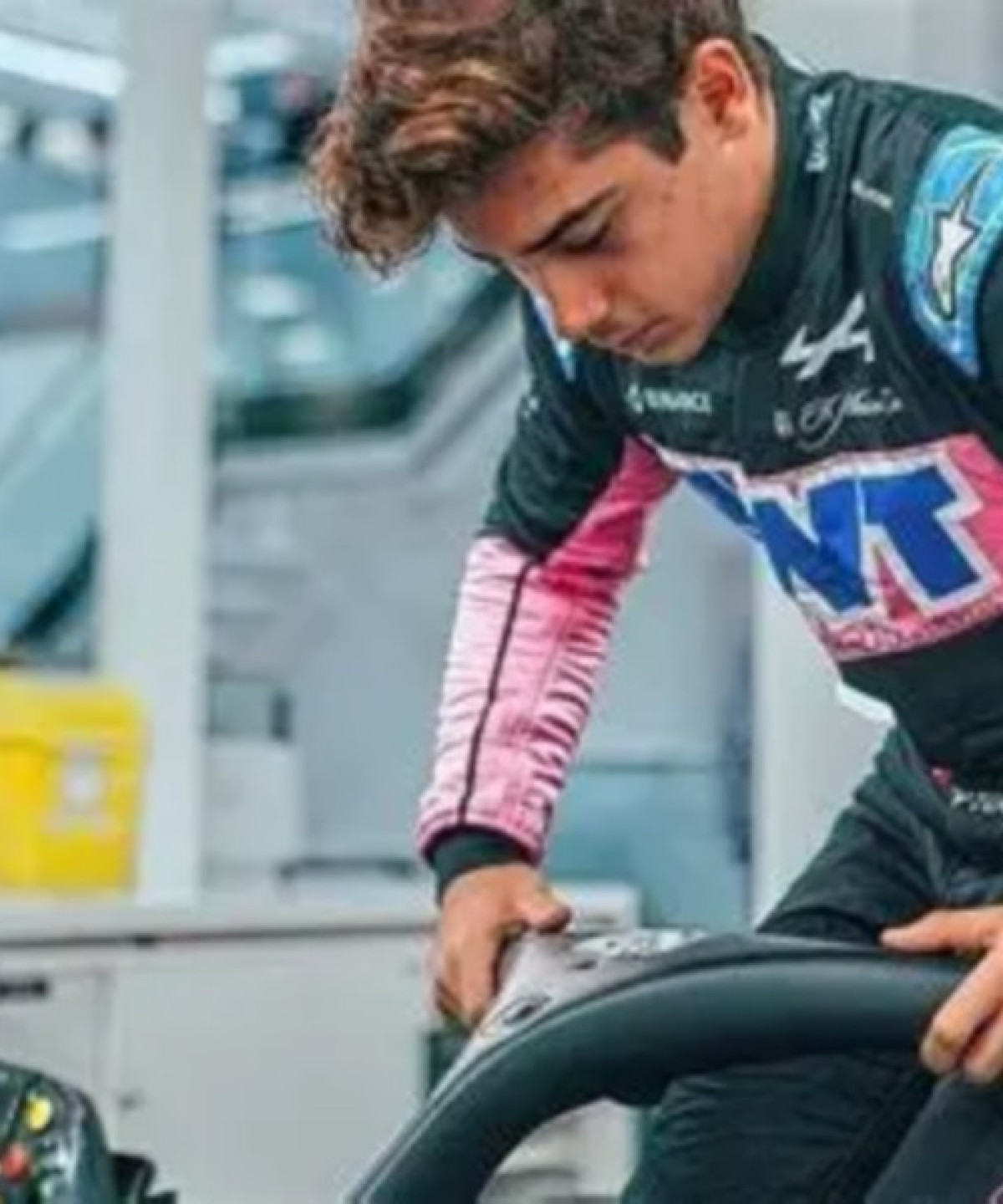 Franco Colapinto furioso en el Gran Premio de China