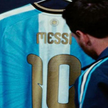 La selección Argentina y la despedida a Lionel Messi 