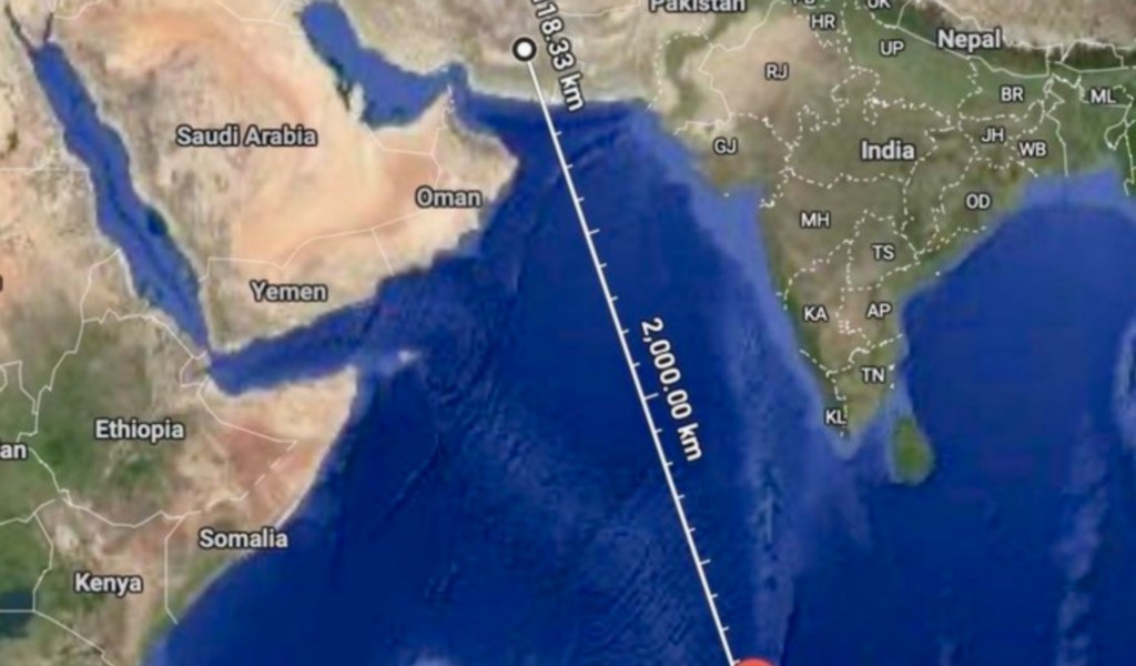 ALERTA EUROPA!!! Irán atacó una isla de Reino Unido para demostrar que sus misiles pueden llegar a Europa