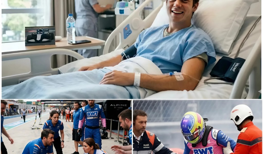 Formula Uno: Franco Colapinto salió del quirófano 