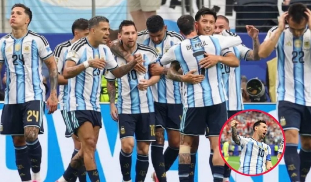 Nuevo récord de Lionel Messi en el triunfo de la Selección Argentina ante Austria en el Mundial: la clasificación y los golazos