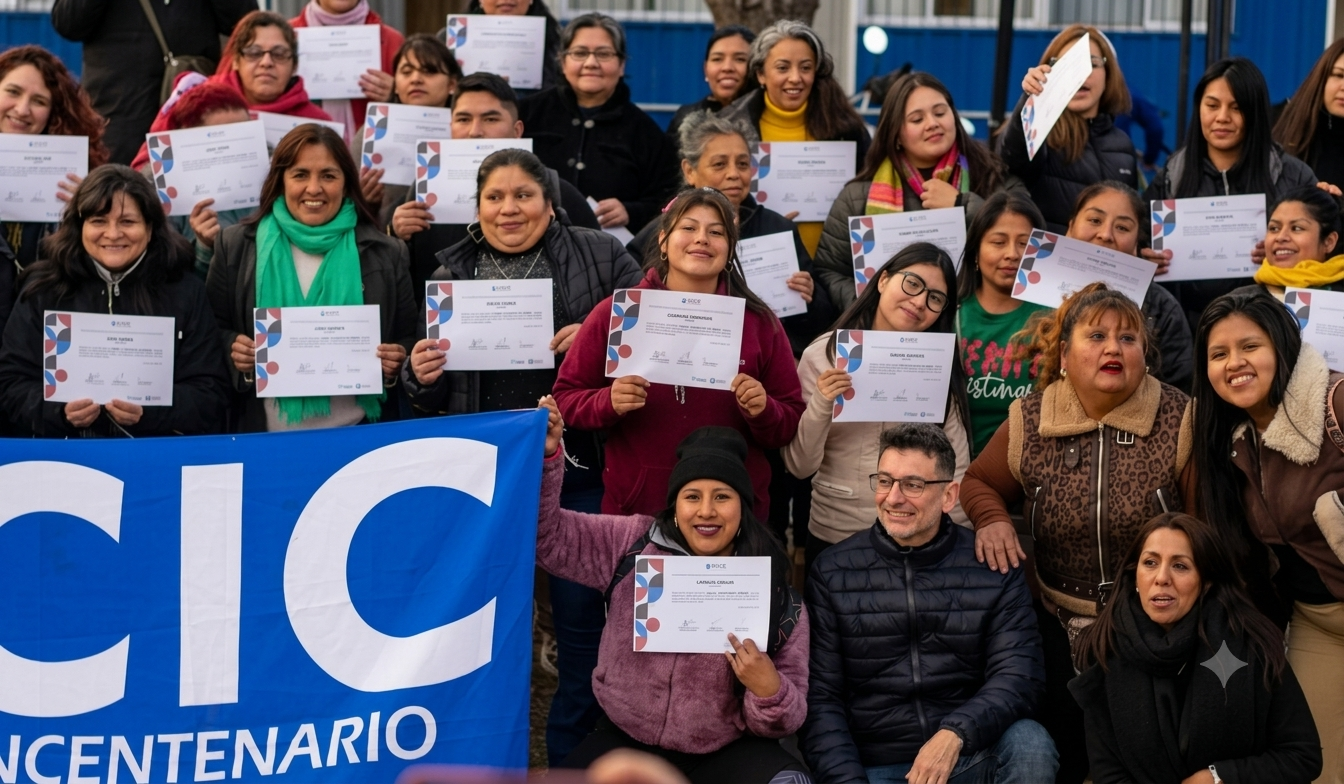  MUNICIPALIDAD y UPATECO lanzan una nueva edición de cursos gratuitos en los barrios
