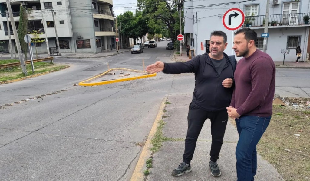 MUNICIPALIDAD DE SALTA: Las obras de ordenamiento del tránsito en Av. Arenales presentan un avance del 90%
