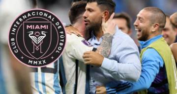 La conmovedora confesión de Kun Agüero tras el debut de Messi en Miami