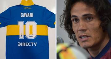 BOCA Y LA BIENVENIDA A CAVANI
