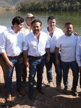 La gestión Sáenz finalizó con fondos propios la obra civil del alteo en dique El Limón, departamento San Martín