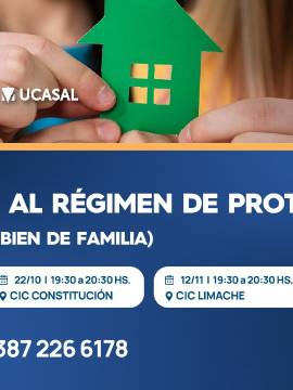 La Municipalidad junto a la UCASAL brindarán asesoramiento sobre el régimen de protección a la vivienda