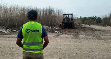 MUNICIPALIDAD DE SALTA: Ampliación Parque La Vega se realizó un nuevo operativo de descacharrado