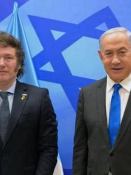 Milei rechazó la orden de detención contra Benjamin Netanyahu emitida por la Corte Internacional: 