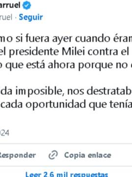 Victoria Villarruel en medio de las tensiones con Milei: 