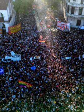 Diversidad política y sindical en marcha