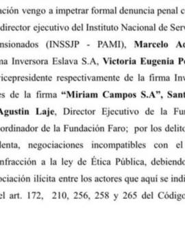 Escándalo: El Gobierno habría desviado $2300 millones de PAMI para alquilar un Palacio como sede partidaria