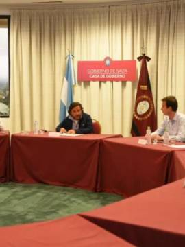 Sáenz presidió la reunión del Comité de Emergencia Hídrica para la coordinación, monitoreo, prevención y asistencia de la situación en el norte provincial