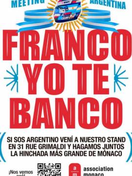 Locura por Colapinto en Mónaco: el puesto de panchos argentino y solidario que quiere conquistar al piloto argentino