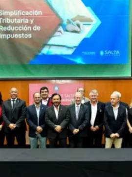 Disminución de la presión fiscal: Sáenz anunció reducción de impuestos y eliminación de tasas