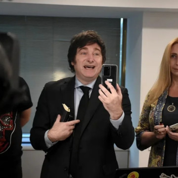 El presidente Javier Milei se amparó en la 