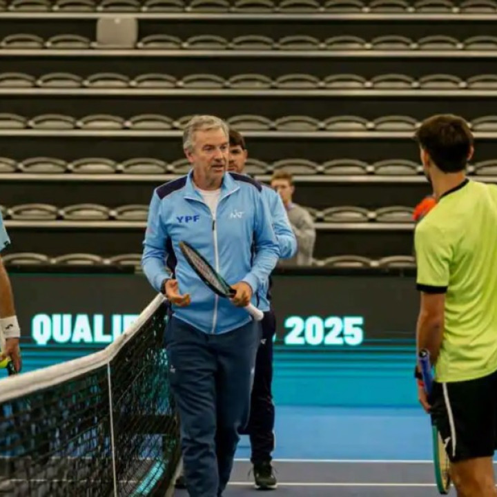 Guiño para Argentina en la Copa Davis: se bajó la figura de Países Bajos