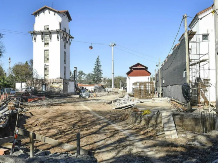 Obras en el hospital San Bernardo: inició la construcción del bloque crítico