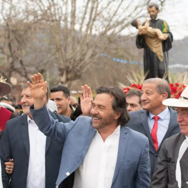 La comunidad de Vaqueros celebró a San Cayetano con el acompañamiento del Gobernador