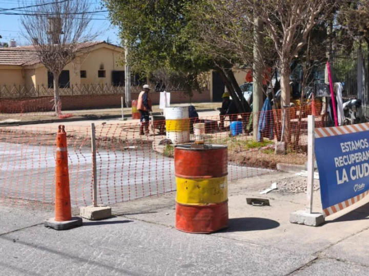 MUNICIPALIDAD DE SALTA: En el barrio El Periodista se asfaltó uno de los principales corredores viales