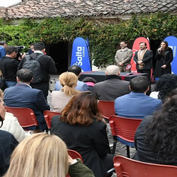 Emiliano Durand y Gustavo Saenz firmaron un convenio para fortalecer el turismo en Salta