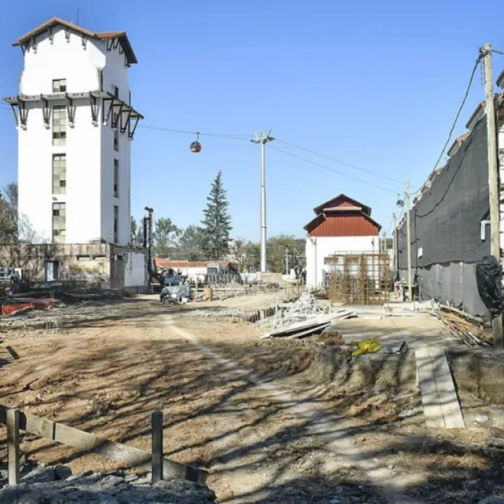 Obras en el hospital San Bernardo: inició la construcción del bloque crítico