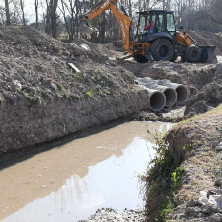 MUNICIPALIDAD DE SALTA: Solís Pizarro: avanza obra clave para prevenir inundaciones