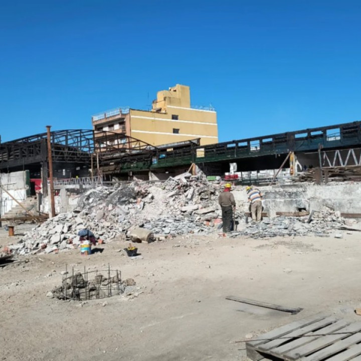 MUNICIPALIDAD DE SALTA: Nuevo mercado San Miguel: avanza la construcción de bases y vigas